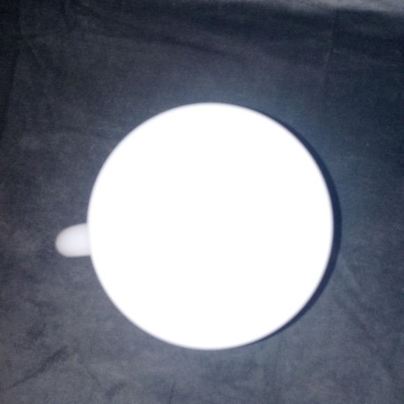 Vintage Milk Glass Mug EUC 5 in Tall - Picture 4 of 6